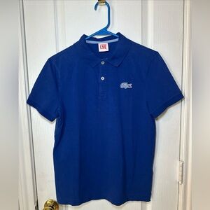 Lacoste Live men’s‎ polo blue shirt size 2